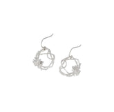 Under the Sea ~ Barnacle Wreath (Medium) Dangle Earrings - Alexandra Mosher Studio Jewellery Bermuda Fine