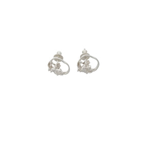 Under the Sea ~ Barnacle Wreath (Small) Stud Earrings - Alexandra Mosher Studio Jewellery Bermuda Fine