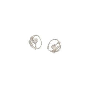 Under the Sea ~ Barnacle Wreath (Small) Stud Earrings - Alexandra Mosher Studio Jewellery Bermuda Fine