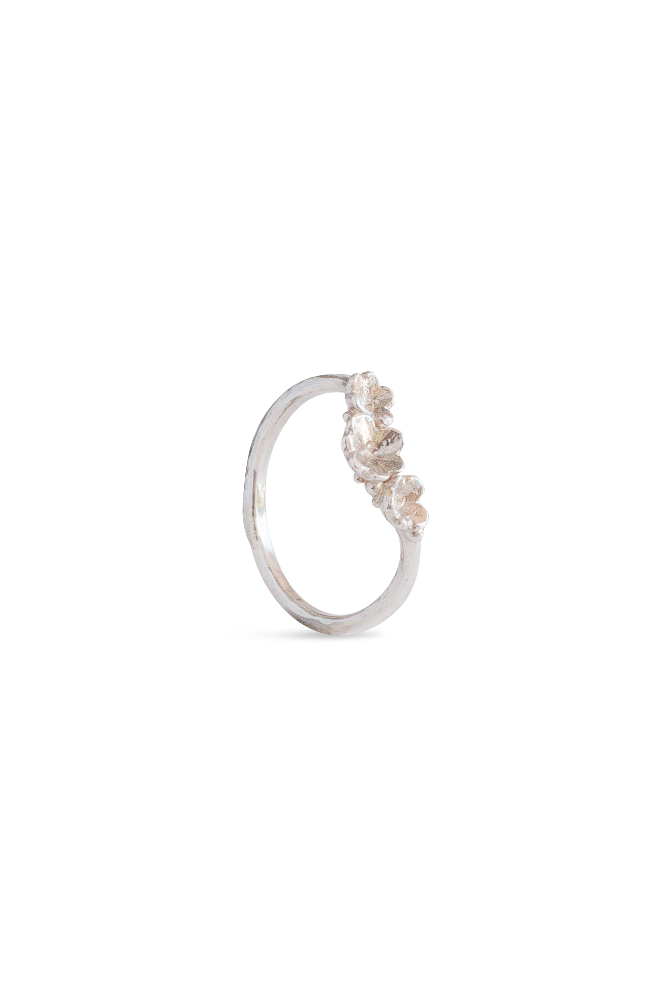 Barnacle Bands ~ Three Arc Gold Ring