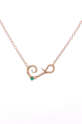 Bermuda ~ Birthstone Necklace in Gold - Alexandra Mosher Studio Jewellery Bermuda Fine