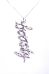 Bermy Vurds ~ "Boasty" Pendant - Alexandra Mosher Studio Jewellery Bermuda Fine