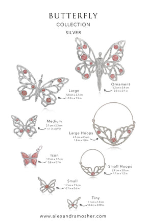 Butterfly ~ Small Inline Bracelet